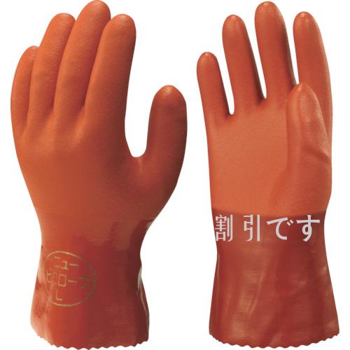 ショーワ　塩化ビニール手袋　まとめ買い　簡易包装ニュービニローブ（１０双入）　オレンジ　ＬＬサイズ　