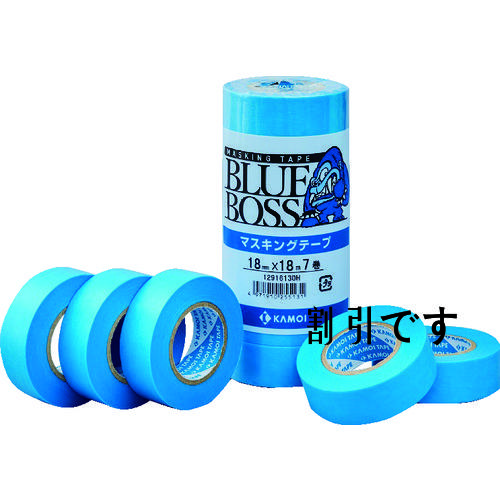 カモ井　マスキングテープ塗装用　幅２０ｍｍ×長さ１８ｍ　ブルー　