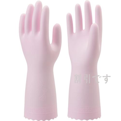 ショーワ　塩化ビニール手袋　Ｎｏ１３０ビニトップ薄手　ピンク　Ｍサイズ　